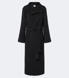 Khaite Romare wool wrap coat