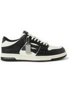 AMIRI - Skel-Top Colour-Block Leather Sneakers - Black