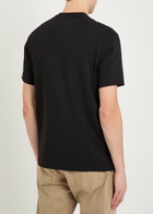 Belstaff Logo Stretch-cotton T-shirt Black