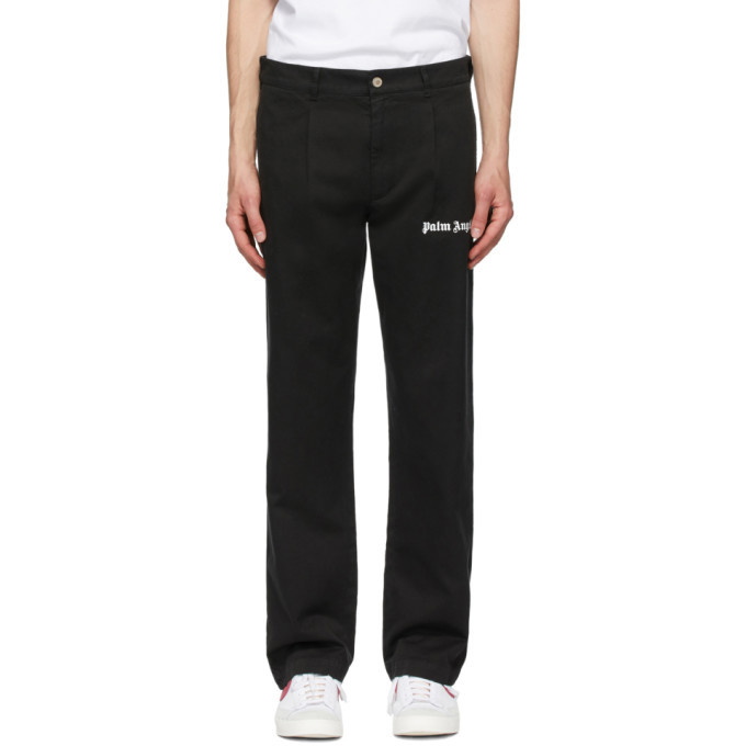 Photo: Palm Angels Black Classic Trousers