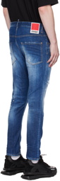 Dsquared2 Navy Skater Jeans