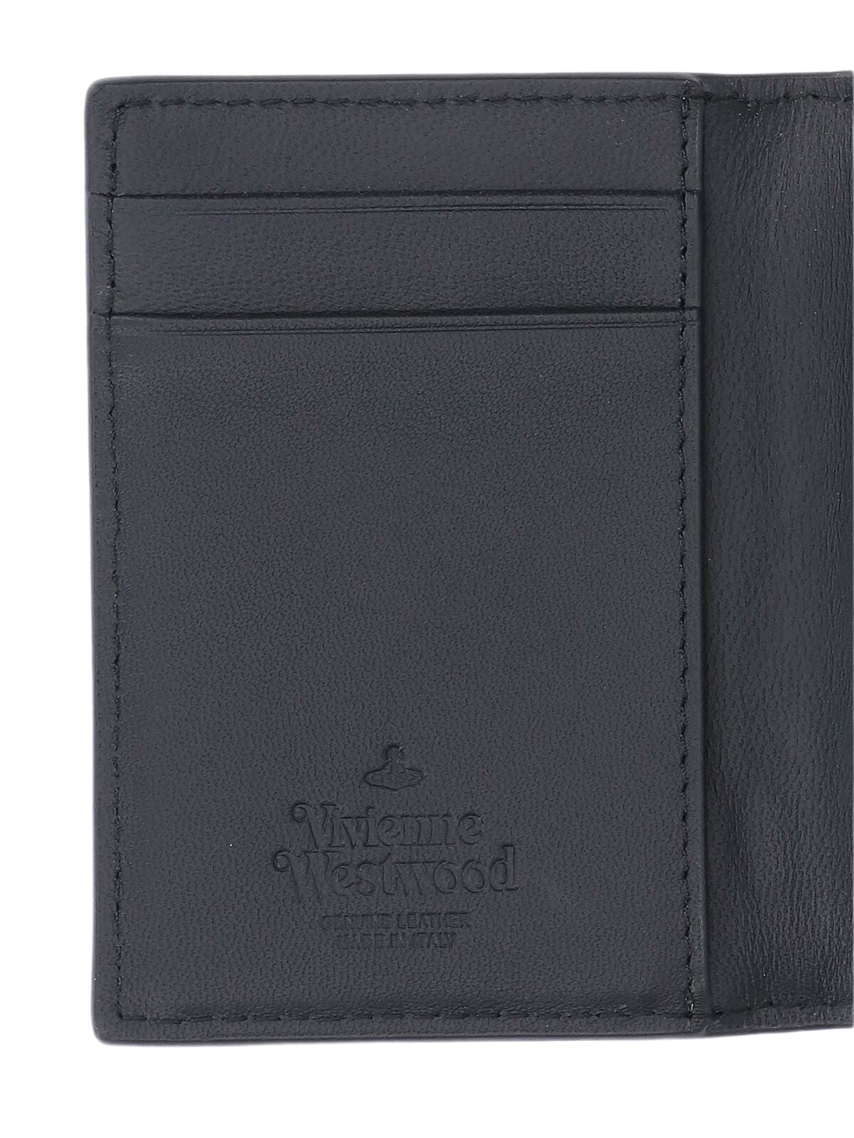 Vivienne Westwood Bifold Logo Passport Holder Vivienne Westwood