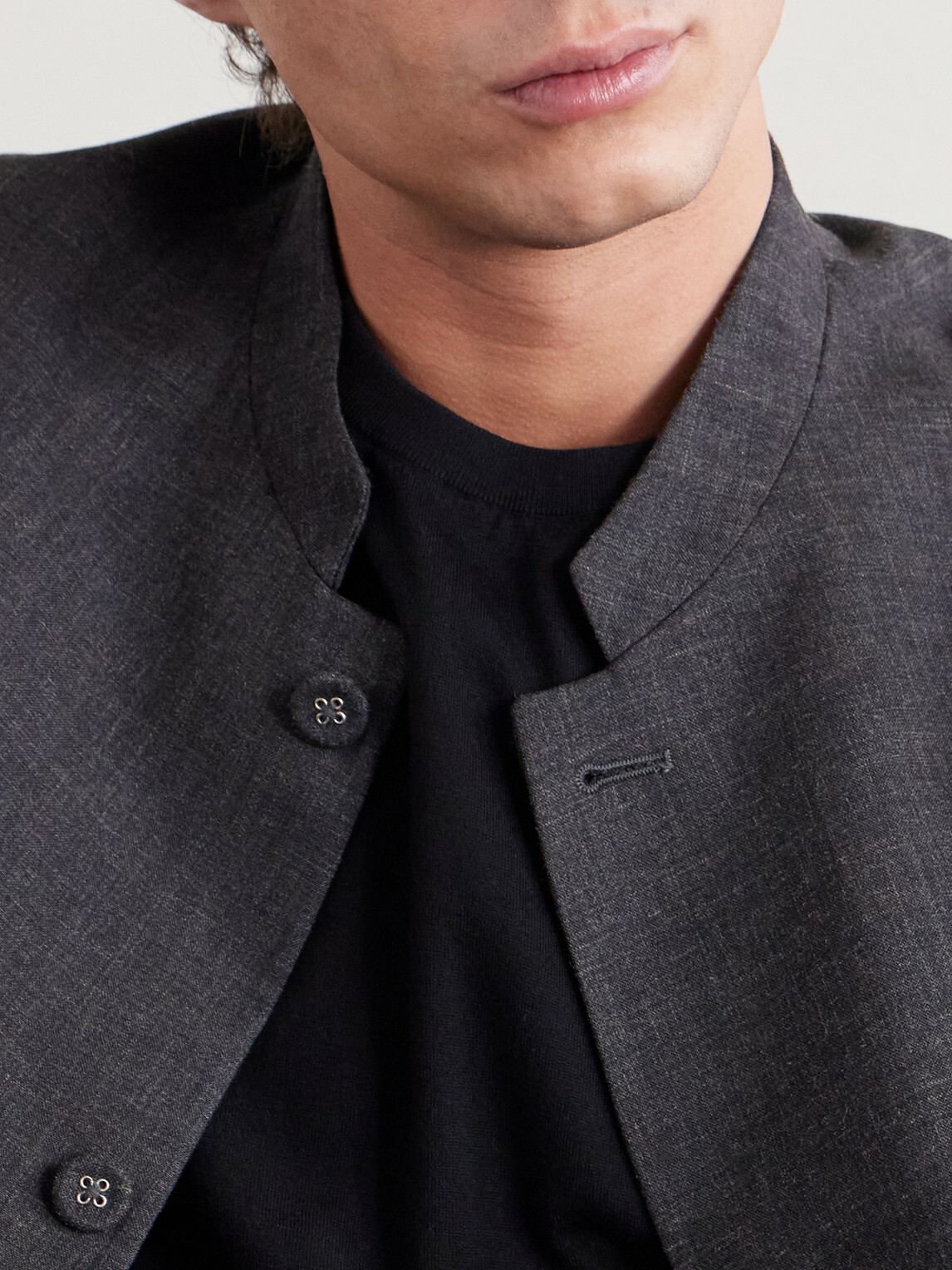 Kiton - Knitted Cotton T-Shirt - Black