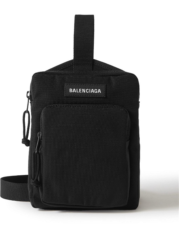Photo: Balenciaga - Explorer Logo-Print Nylon Messenger Bag