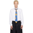 Vivienne Westwood White Two Button Krall Shirt