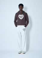 HUMAN MADE Logo Motif Hooded Sweatshirt