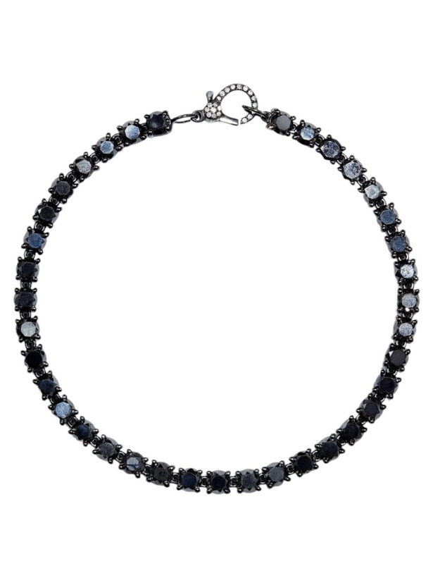 Photo: SHAY 18K Black Gold Diamond Tennis Bracelet