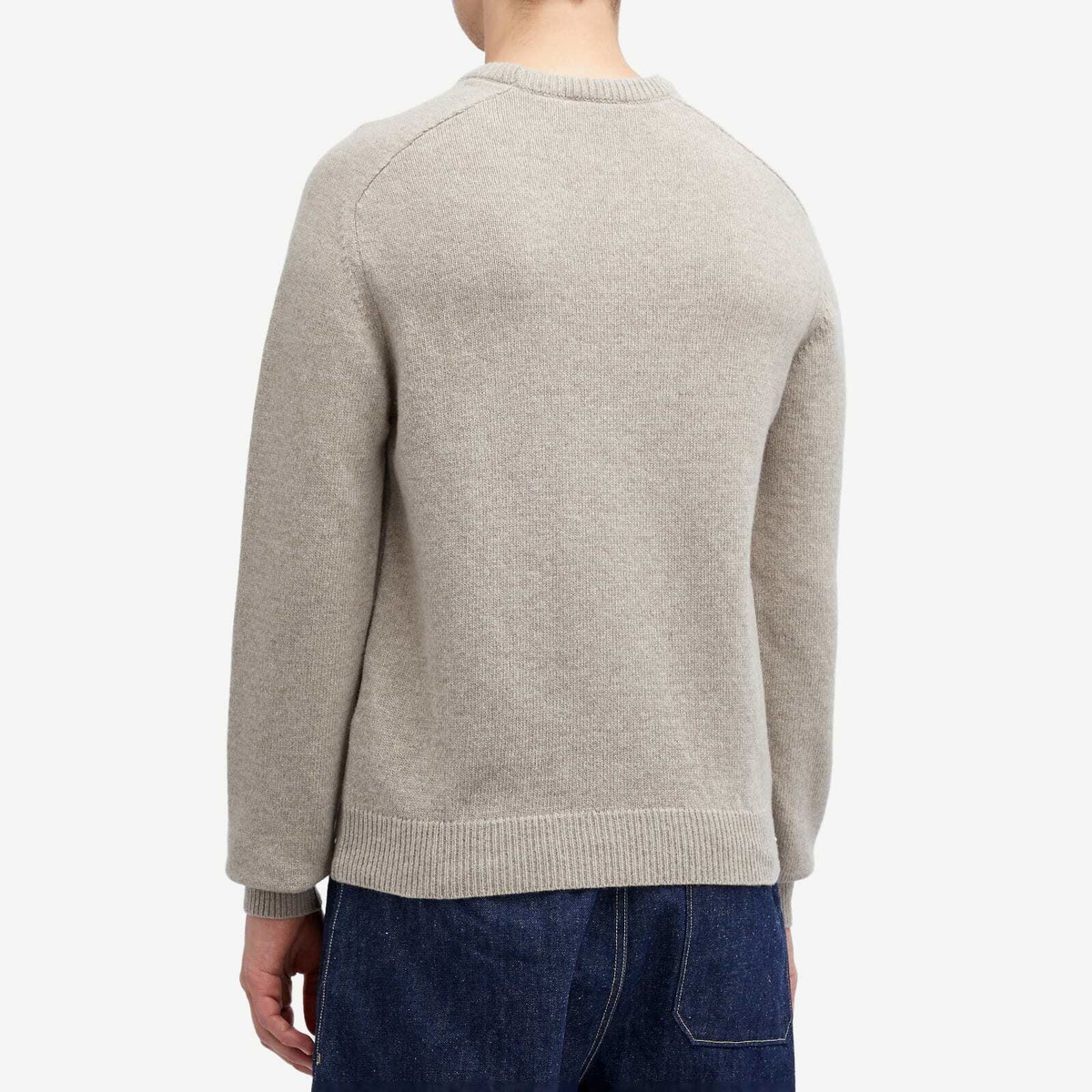 Foret Men's Meadow Knit Sweatshirt in Khaki