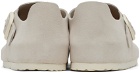 Birkenstock White Regular London Loafers