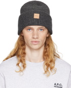 A.P.C. Gray Michele Knit Beanie