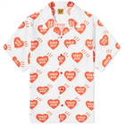 Human Made Men's Heart Aloha Vacation Shirt in White