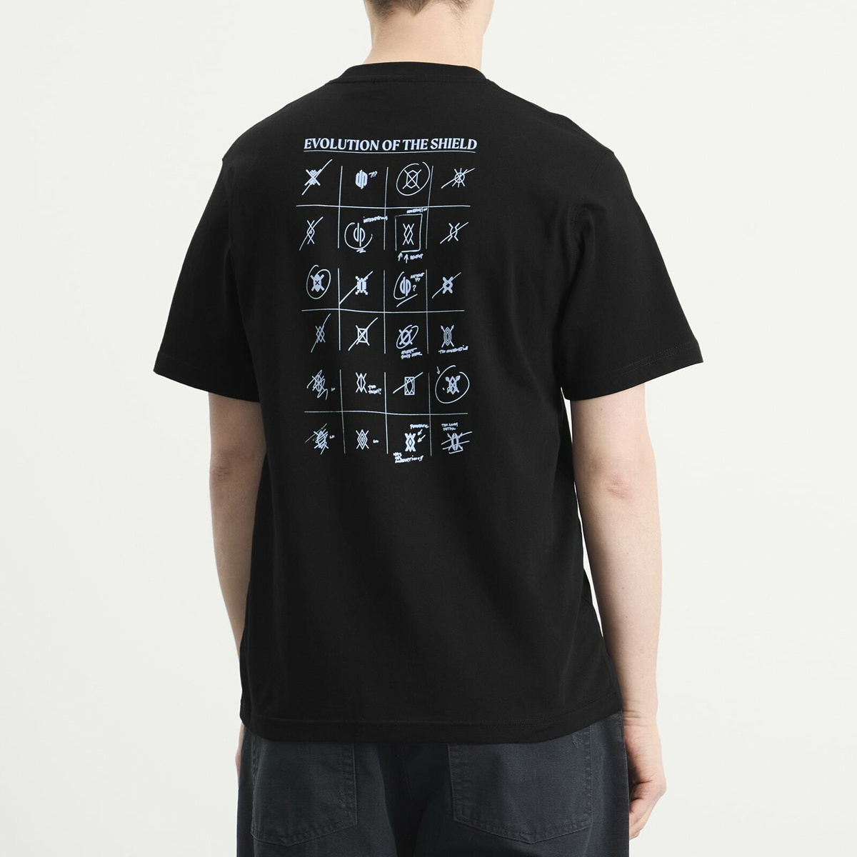 Daily Paper Men's Shield Evolution T-Shirt in Black