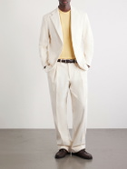 Beams Plus - Embroidered Cotton Polo Shirt - Yellow