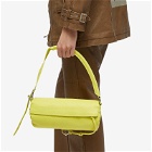 The Open Product Women's Pillow Handle Bag in Lime