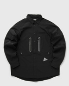 And Wander Tech Ls Shirt Black - Mens - Longsleeves