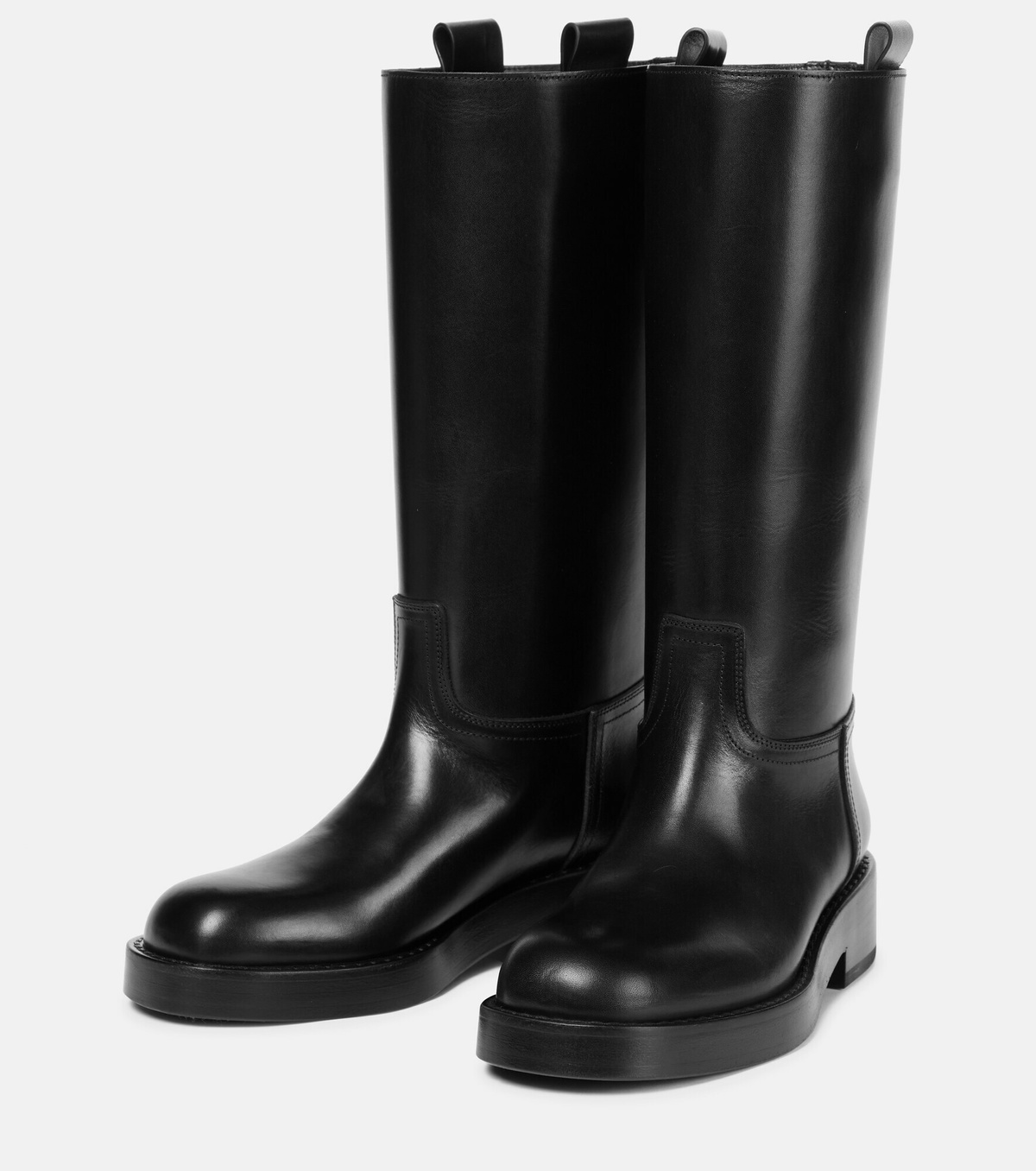 Ann Demeulemeester - Stein leather boots Ann Demeulemeester