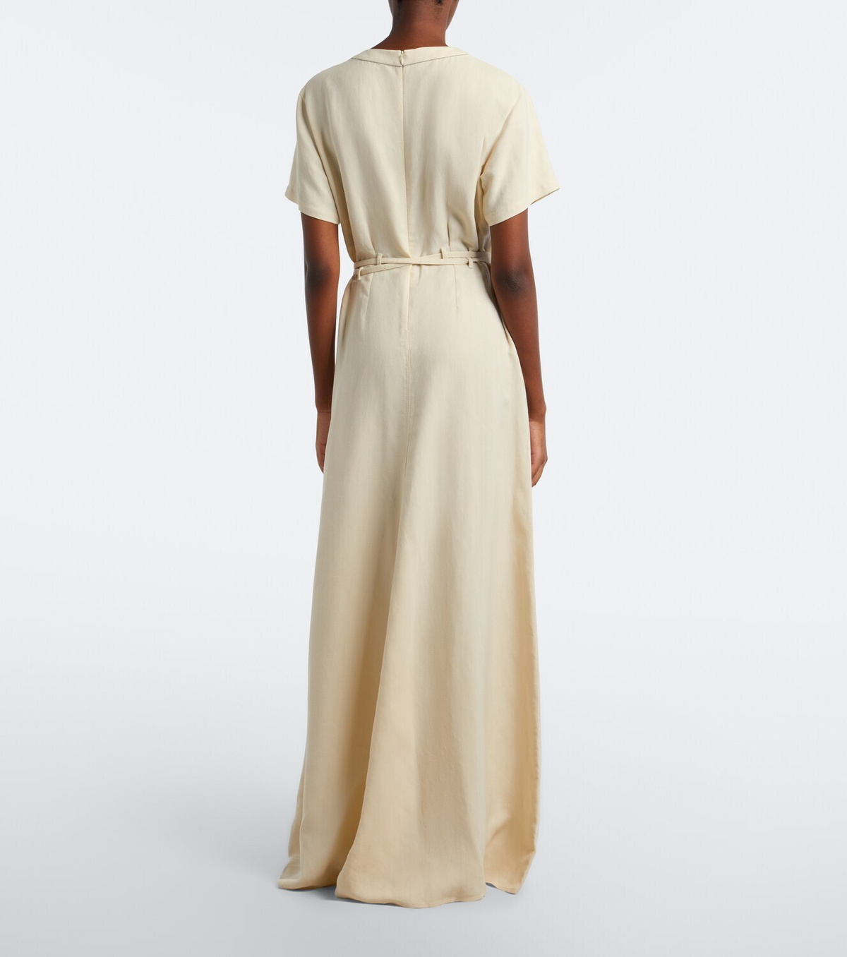 Brunello Cucinelli Monilli belted maxi dress