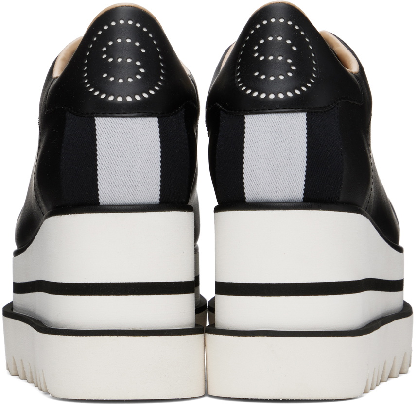 Stella McCartney Black Sneak-Elyse Platform Derbys Stella
