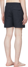 Maison Kitsuné Navy Chillax Fox Swim Shorts