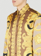 Versace - Barocco Silk Shirt in Gold