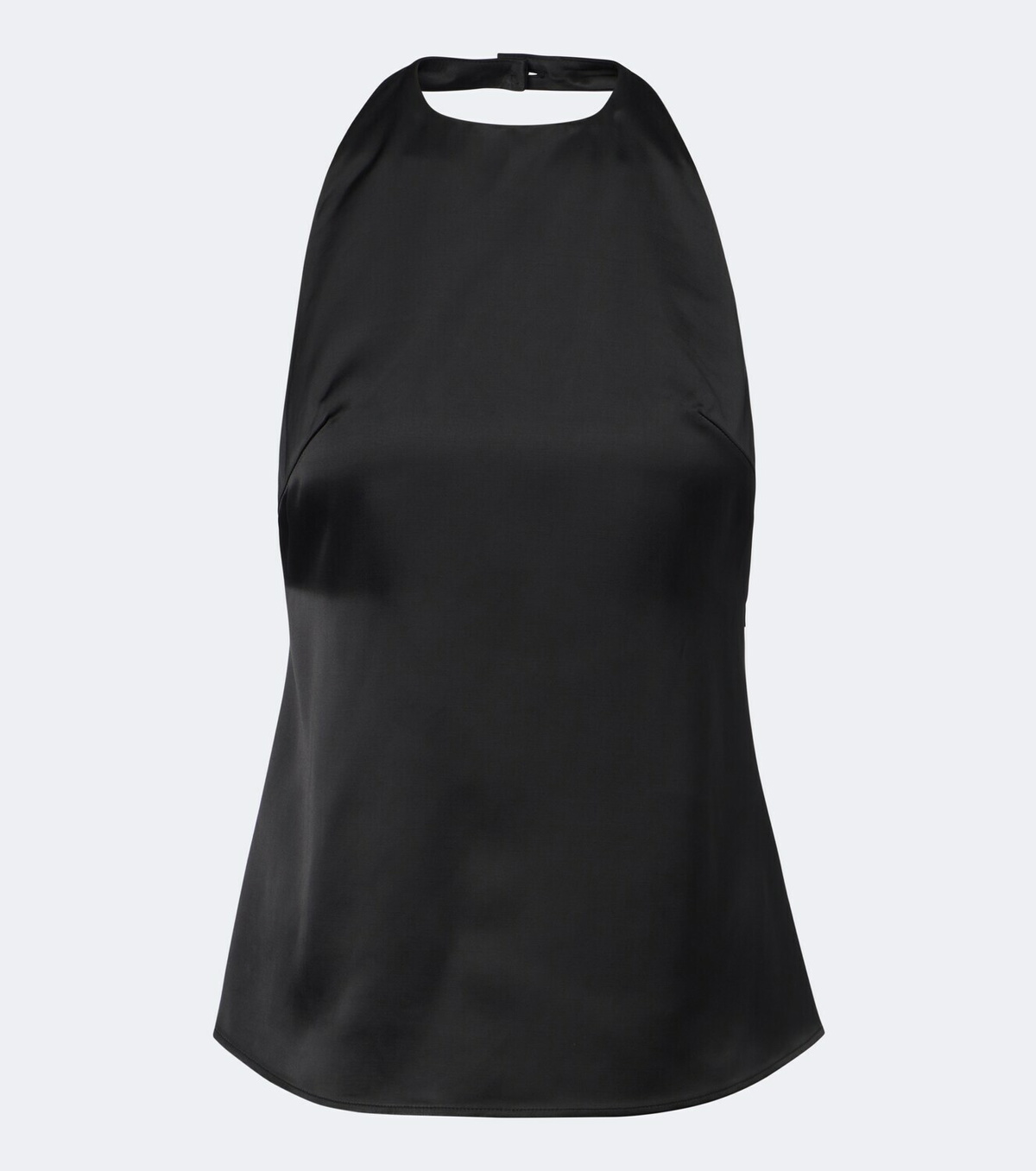 Róhe Halterneck satin top
