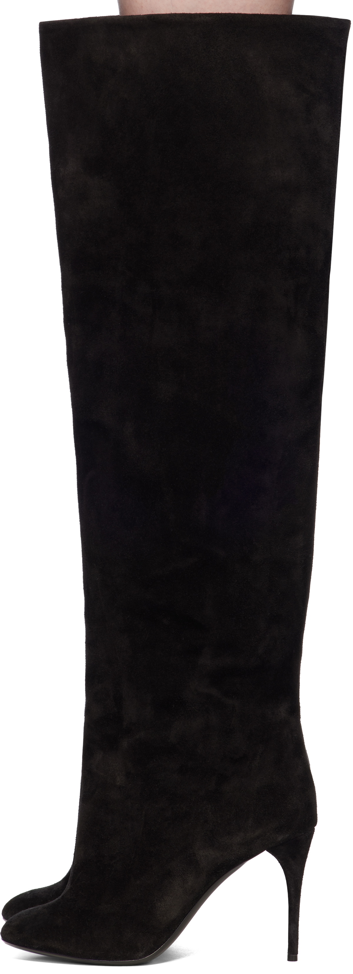 ALAÏA Black Decollete Boots