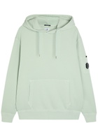 C.P. Company Hooded Cotton Sweatshirt Blue