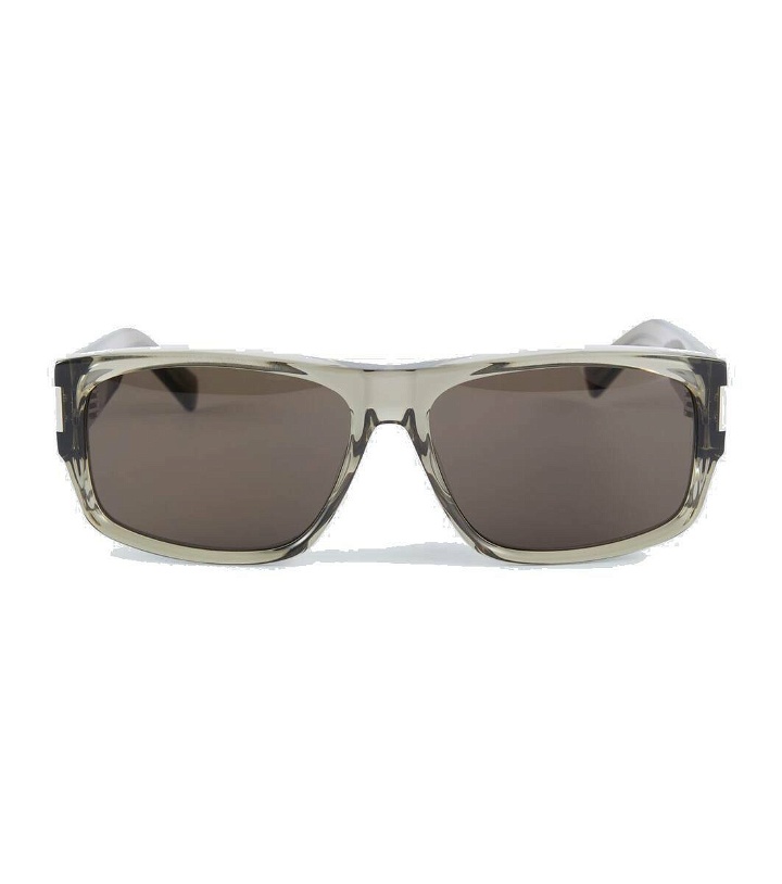 Photo: Saint Laurent SL 689 square sunglasses