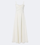 Oscar de la Renta Tweed midi dress