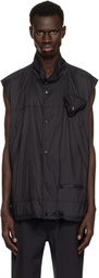Toga Virilis Black Ripstop Vest
