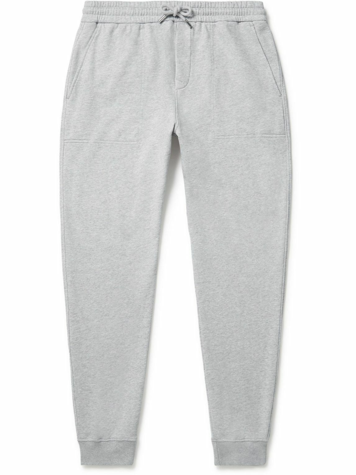 Mr P. - Tapered Organic Cotton-Jersey Sweatpants - Gray Mr P.