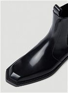 Chisel Toe Chelsea Boots in Black