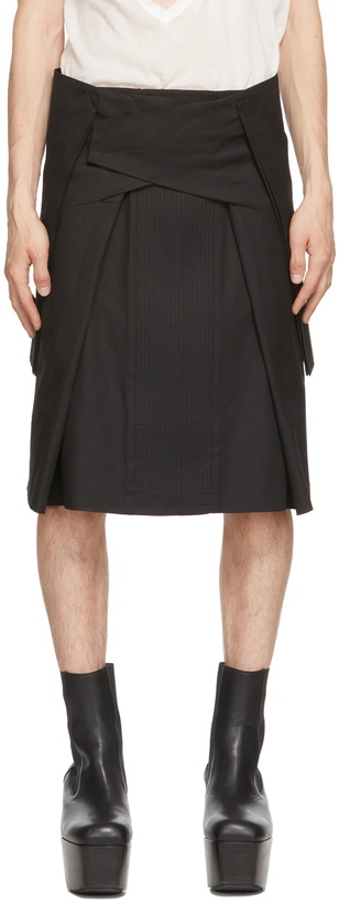 Photo: Rick Owens Black Strutter Skirt