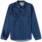 Nudie Jeans Co Men's Nudie Sven Heavy Blues Shirt in Denim