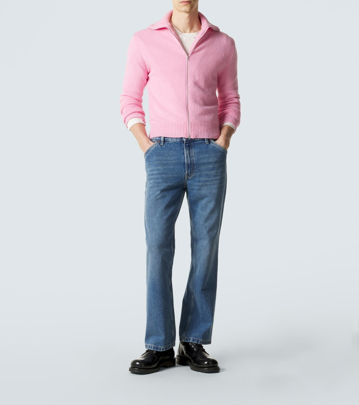 Jil Sander Wool-blend zip-up sweater Jil Sander