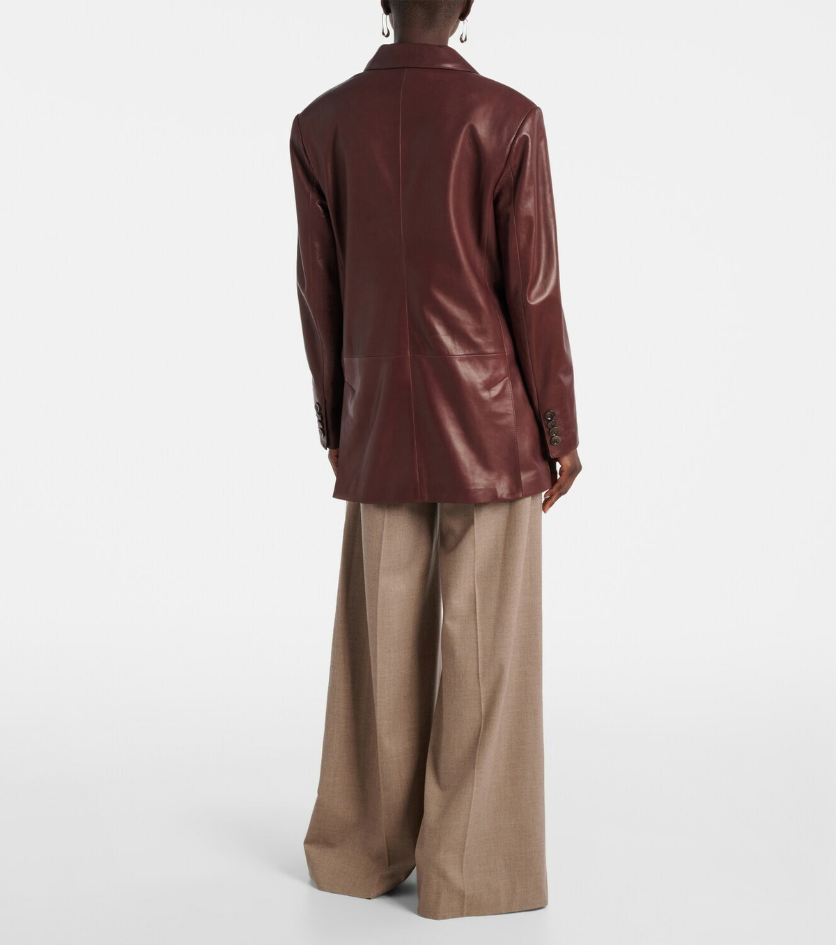 Max Mara Duse leather jacket