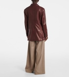 Max Mara Duse leather jacket