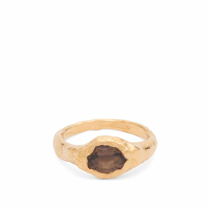 Photo: Simuero Women's Faro Ring in Gold/Brown