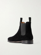 MORJAS - Suede Chelsea Boots - Black
