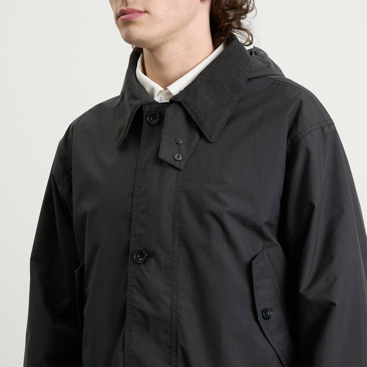 Nanamica Men's 2L Pertex Unlimited Field Jacket in Black