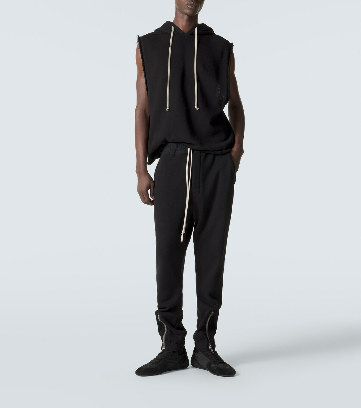 Rick Owens Cotton jersey vest