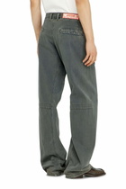 Diesel Relaxed Jeans Regular Waist D-Zeta, Colored, Zip fly