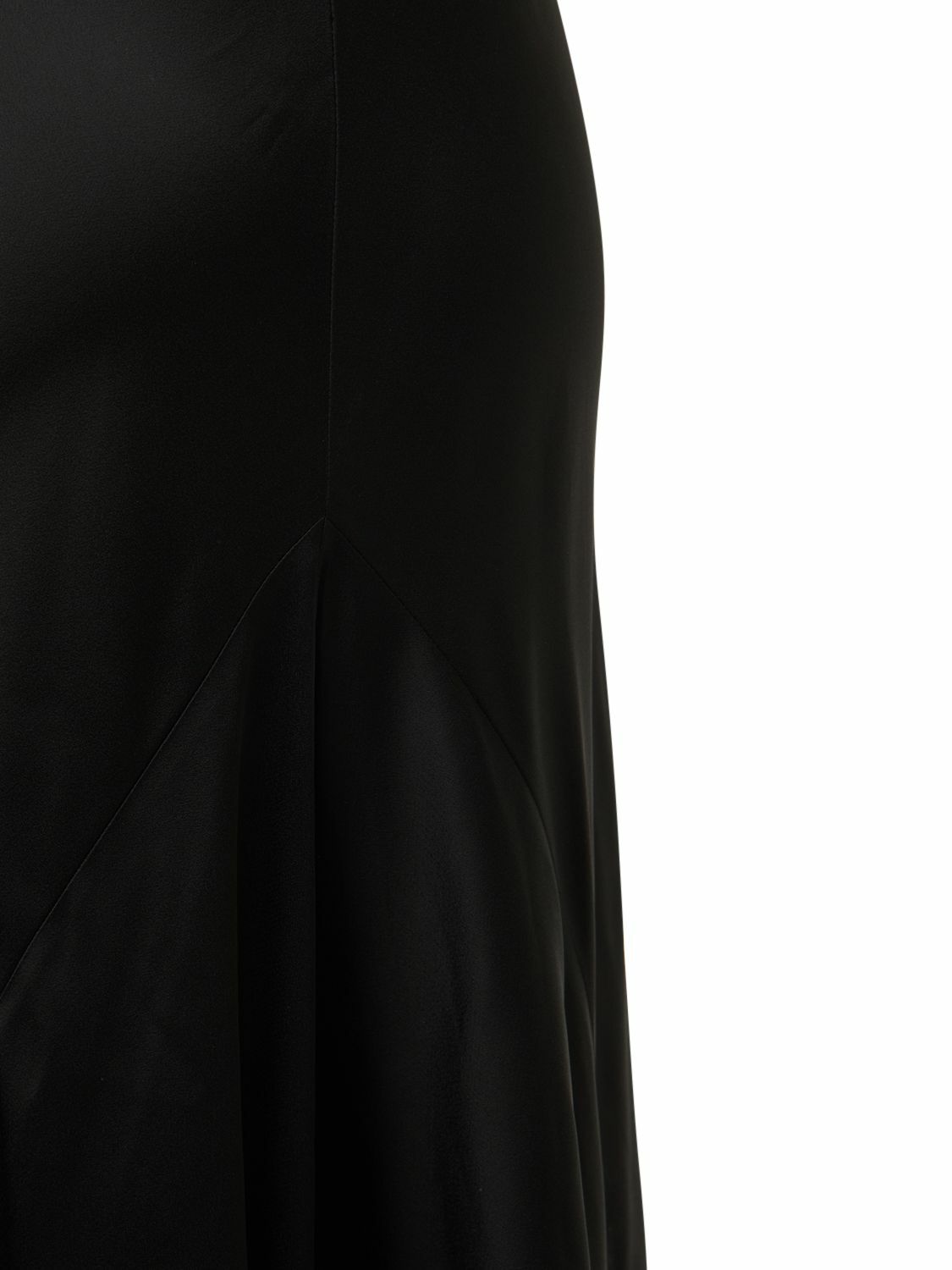 パネル加工★スリップオン★ワンピース★ VICTORIA BECKHAM Matte Sama One Piece - Black