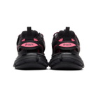 Balenciaga Black and Pink Track Sneakers