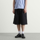 Butter Goods Men's Pleated Shorts in Washed Black