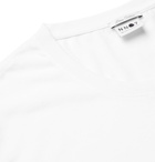 NN07 - Ethan Logo-Print Pima Cotton-Jersey T-Shirt - White