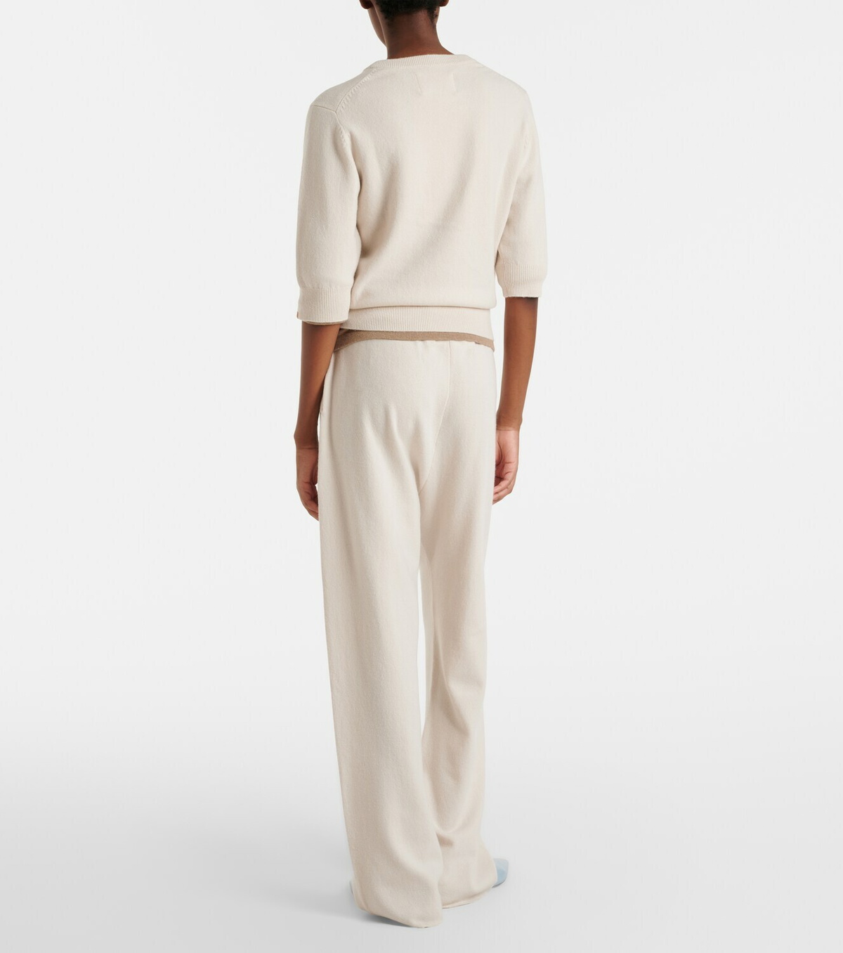 Extreme Cashmere N°479 Runaway wide-leg pants