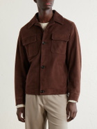 Lardini - Suede Jacket - Brown