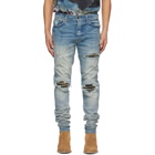 AMIRI Blue MX1 Camo Jeans