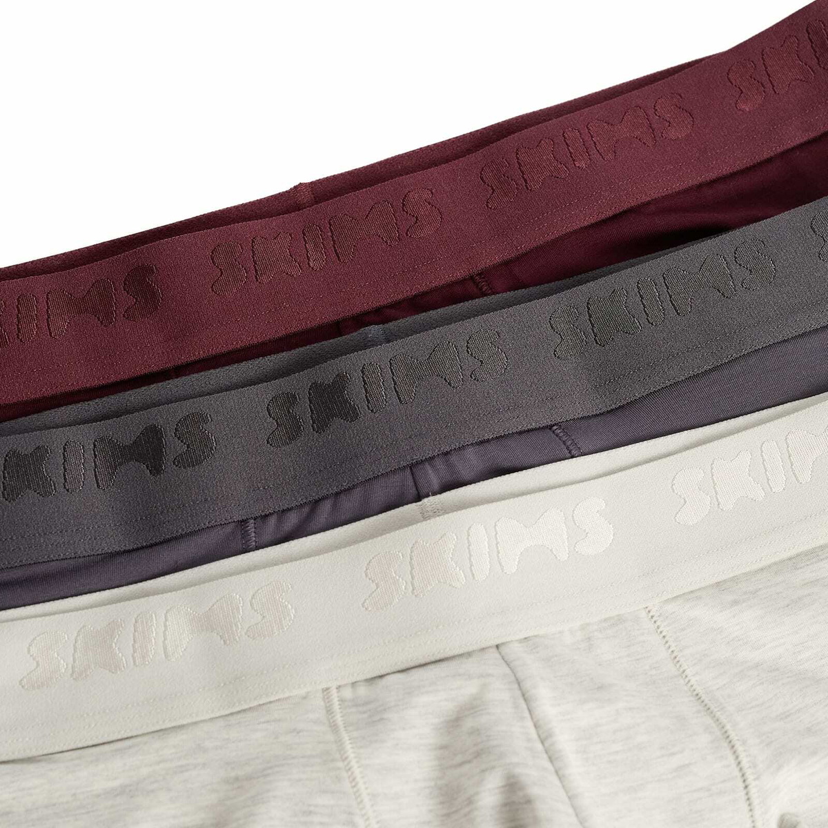 SKIMS Men's Stretch Boxer Brief 5" - 3-Pack in Raven Multi